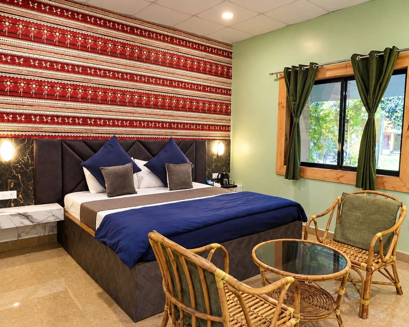 Elegant Villa room at the resort